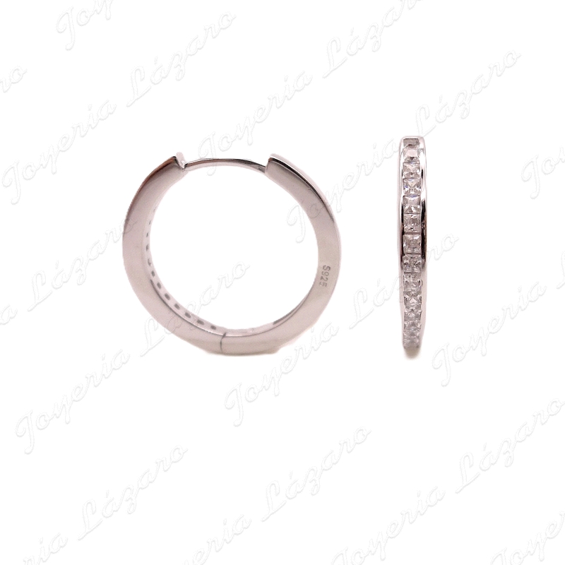 PEND. AROS PLATA CIRCO CARRIL 16X2MM                                                                