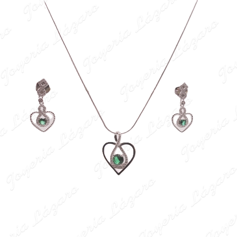 JUEGOS PLATA CORAZON INFINITO CIRCO MICRIENGASTE + P. VERDE                                         