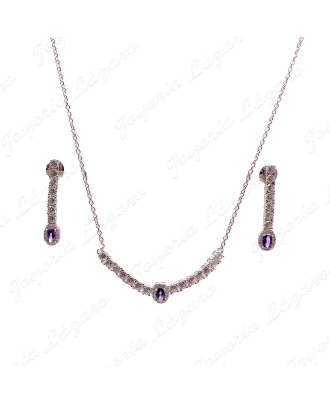 JUEGOS PLATA PENDITES+ GART CIRCOS RIVIERE+AMATISTA                                                 