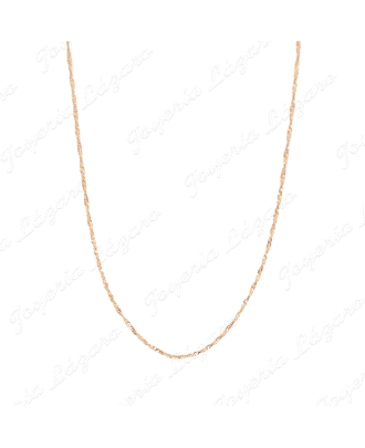 CADENA 40 CM. ORO 18 KTS SINGAPUR                                                                   