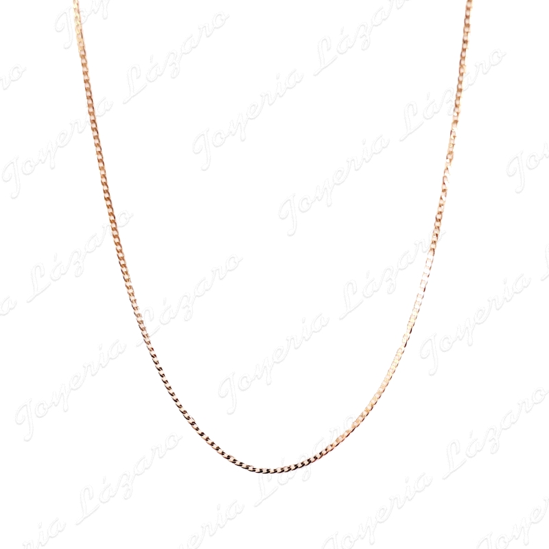 CADENA 45 CM. ORO 18 KTS BARBADA PLANA 1.5MM                                                        
