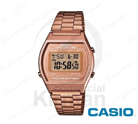 CASIO RELOJ VINTAGE DIGITAL METAL ROSA                                                              