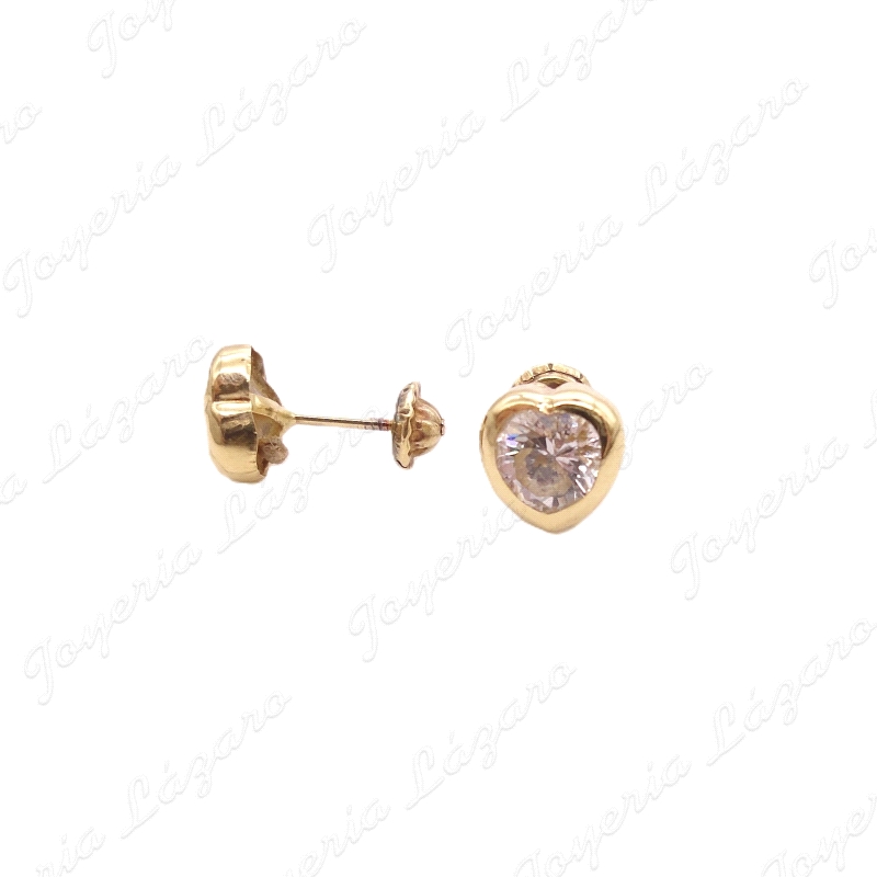 PEND. TORN. ORO 18KT OCASION CIRCONITA CORAZON                                                      