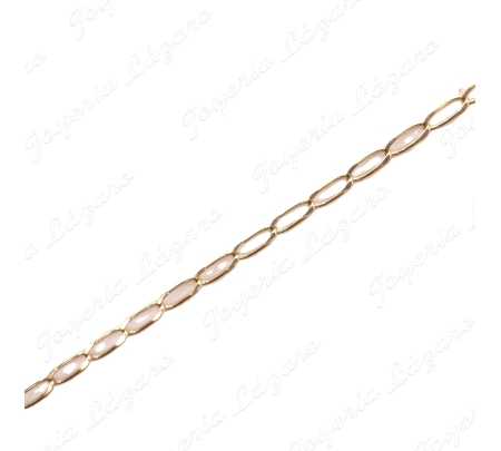 CADENA 65 CM. ORO 18KT SEMINUEVA BARBADA