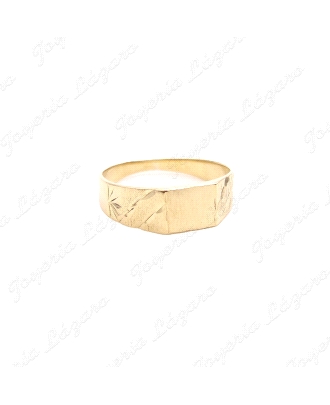 SORTIJA ORO 18KT OCASION SELLO CADETE                                 