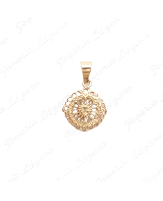 COLGANTE ORO 18KT OCASION SOL PORTOCARRERO 12MM                                                     