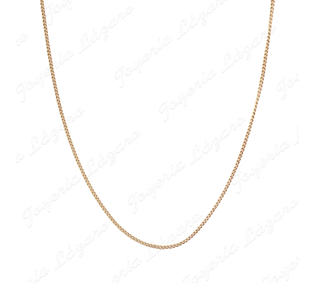 CADENA 65 CM. ORO 18KT OCASION BARBADA 2MM                                                          