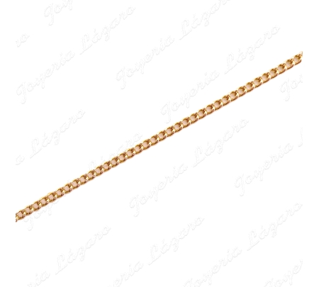 CADENA 65 CM. ORO 18KT OCASION BARBADA 2MM