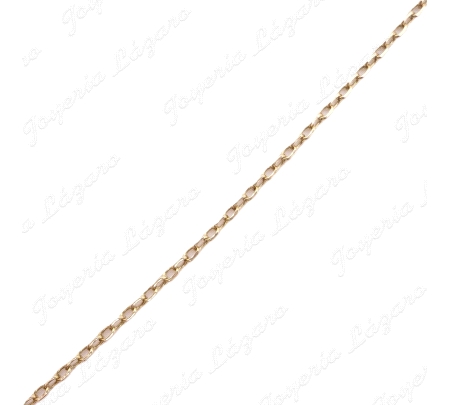 CADENA 65 CM. ORO 18KT SEMINUEVA FORZADA 1MM