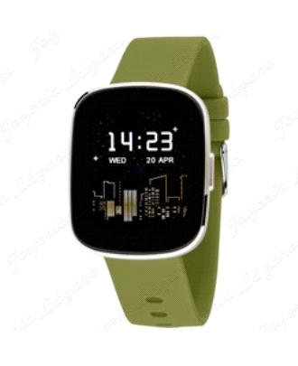 NOWLEY SMART WATCH/BAND SMILE VERDE OLIVA+CORREA NEGRA