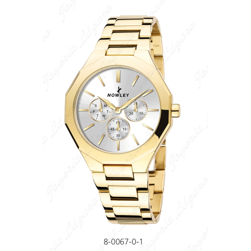 Descripción : Reloj analógico multifunción

Tipo : Reloj hombre

Medidas : 42 x 42 x 8.4 mm.

Movimiento : Cuarzo

Imper