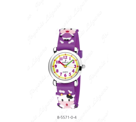 NOWLEY RELOJ FUCSIA VAQUITA