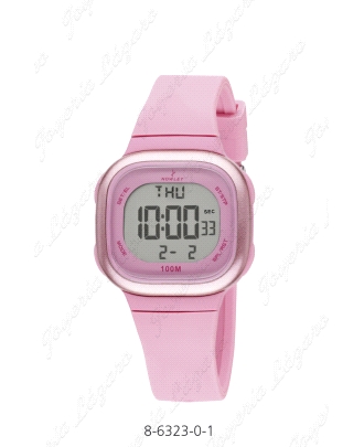 NOWLEY RELOJ RACIN DIGITAL ROSA NIÑA
