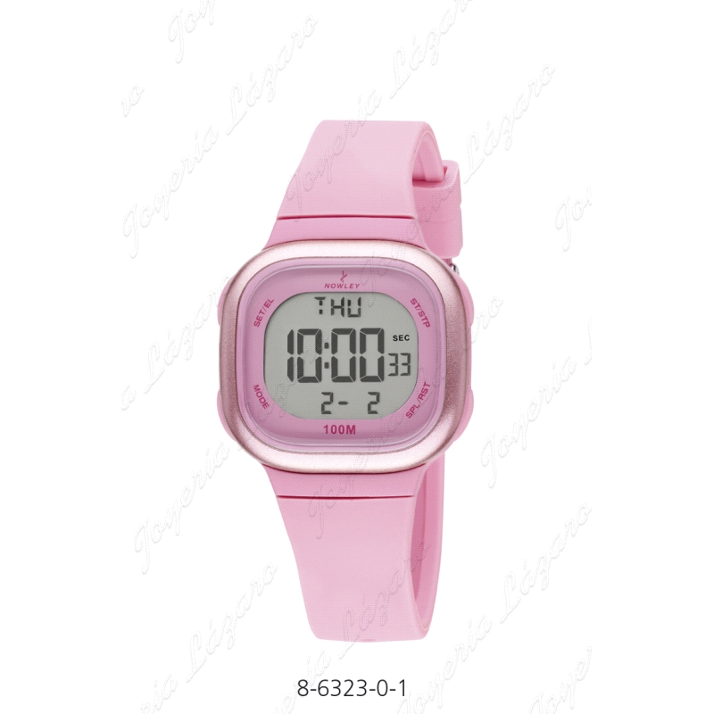 NOWLEY RELOJ RACIN DIGITAL ROSA NIÑA