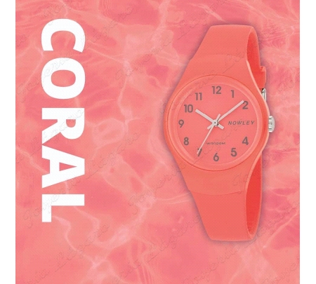 RELOJ NOWLEY RACIN CORAL