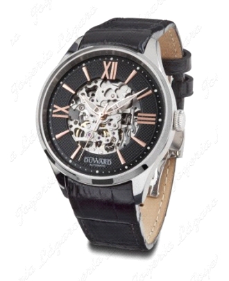 DUWARD RELOJ CABALLERO DIPLOMATIC SKELETON AUTOMATICO CORREA PIEL