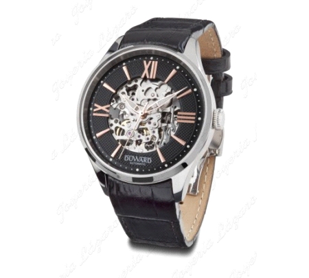 DUWARD RELOJ CABALLERO DIPLOMATIC SKELETON AUTOMATICO CORREA PIEL