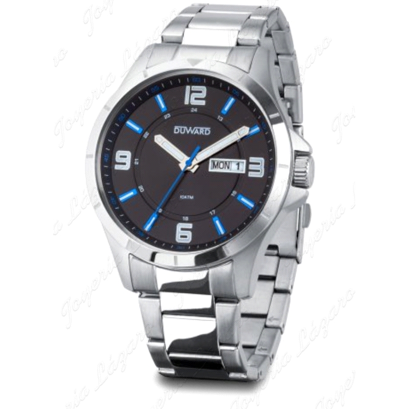 DUWARD RELOJ CABALLERO ACERO SPORT DESERT ESF. NEGRA