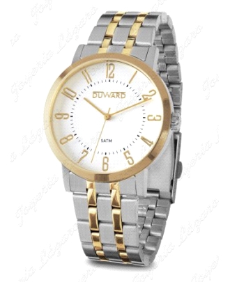 DUWARD RELOJ CABALLERO ACERO BICOLOR ELEGANCE SIK