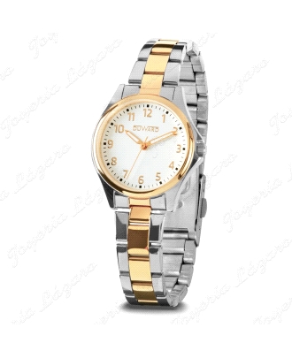 DUWARD RELOJ SEÑORA ACERO BICOLOR