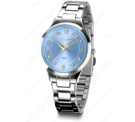 DUWARD RELOJ LADY JIN ACERO ESFERA AZUL