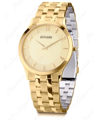 DUWARD RELOJ  CAB. DORADO ELEGANCE MTINDO