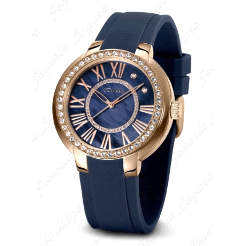 RELOJ DUWARD SRA. AZUL CIRCO