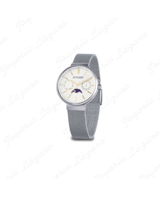RELOJ DUWARD SRA. MULTI. LUNAR BLANCO