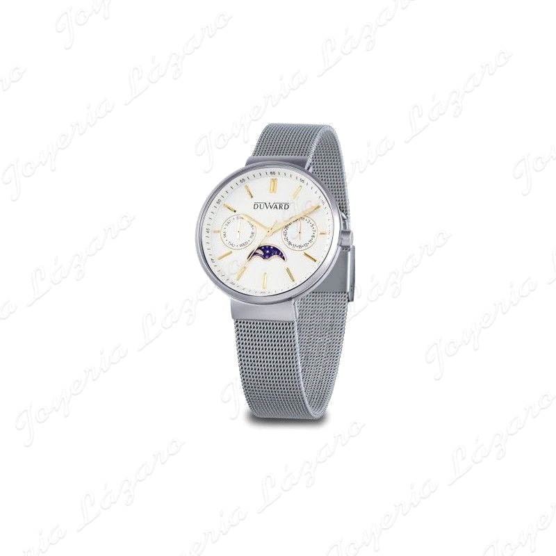 RELOJ DUWARD SRA. MULTI. LUNAR BLANCO