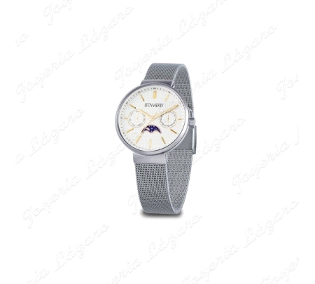 RELOJ DUWARD SRA. MULTI. LUNAR BLANCO
