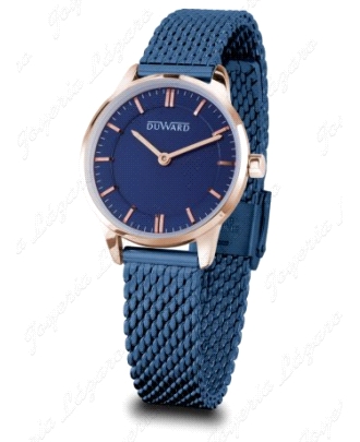 RELOJ DUWARD SRA. AZUL ROSADO