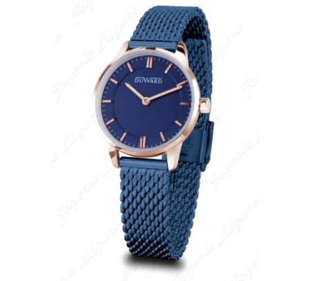 RELOJ DUWARD SRA. AZUL ROSADO