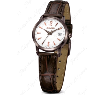RELOJ DUWARD SRA. CORREA MARRON BLANCO