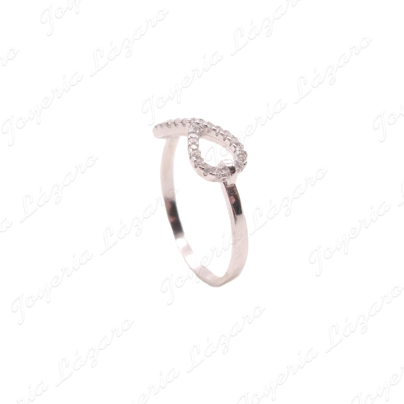 SORTIJA PLATA INFINITO CIRCNITAS