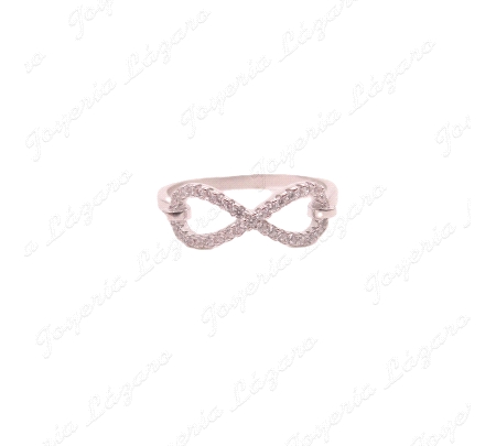 SORTIJA PLATA INFINITO CIRCNITAS