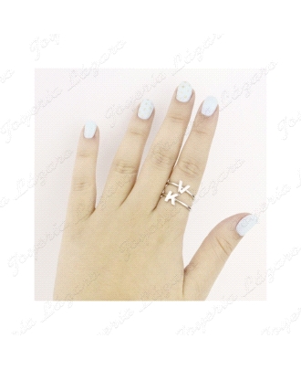 SORTIJA PLATA LETYRA V