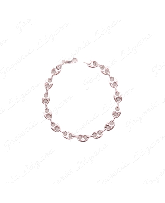 PULSERA PLATA CALABROTE 8X10