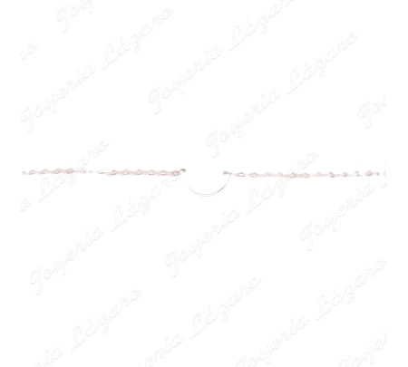 PULSERA PLATA ROLO 3MM +DISCO CHAPA 18MM