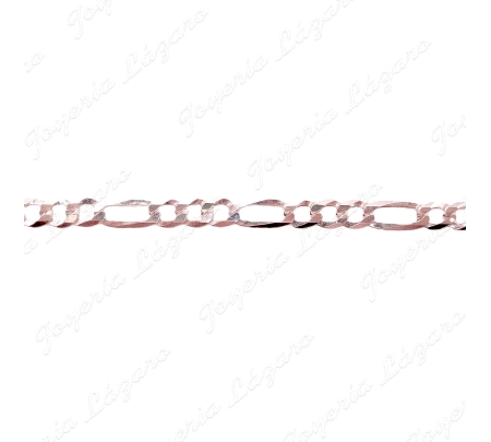 PULSERA PLATA 3X1 4.5MM