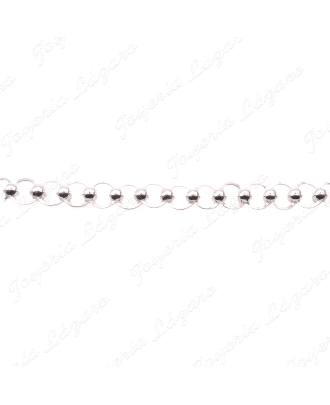 PULSERA  PLATA LEY BOLAS PLACARI