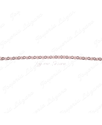 PULSERA PLATA ROLO 6MM+REASA MARINERA