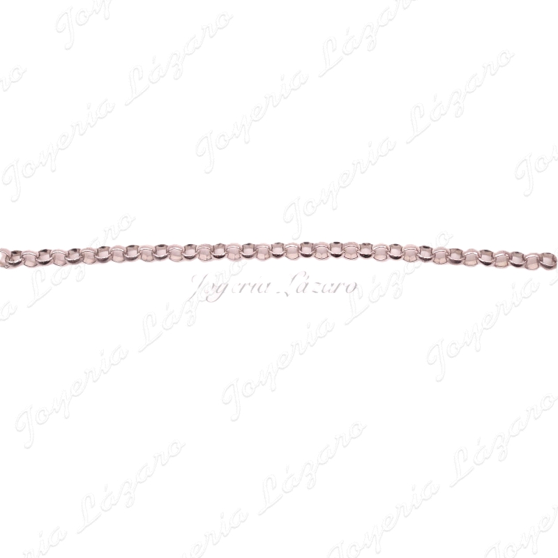 PULSERA PLATA ROLO 6MM+REASA MARINERA