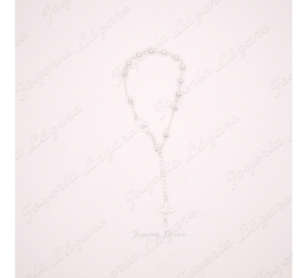 PLATA PULSERA  ROSARIO