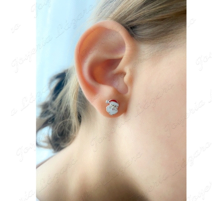 PEND. PRES. PLATA PAPA NOEL 8X9