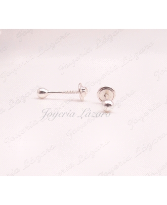 PLATA PEND. TORN. PRES. BOLA LISA 3MM