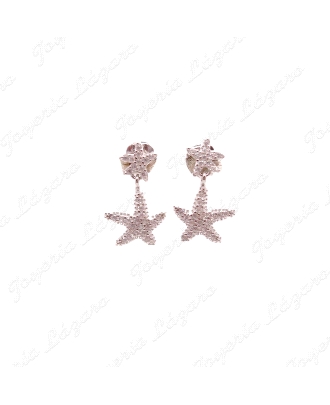 PEND. LARGOS PLATA DOS ESTRELLITAS DE MAR MICRO CIRCO C. PRES.