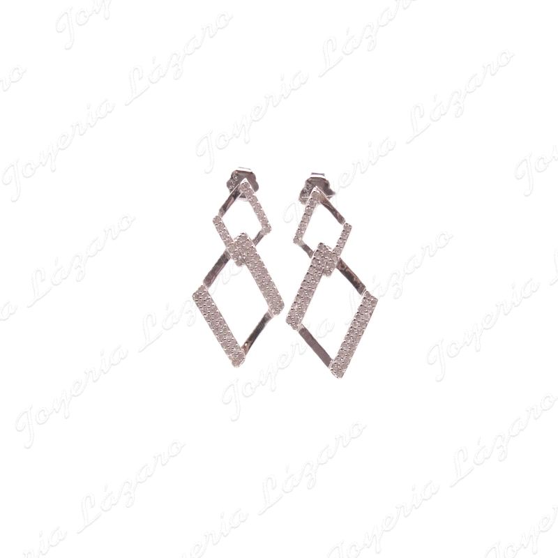 PEND. LARGOS PLATA ROMBOS CIRCONITAS