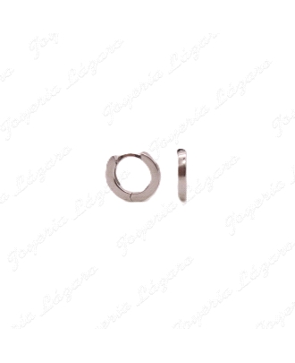 PEND. AROS PLATA MINI 8MM LISOS