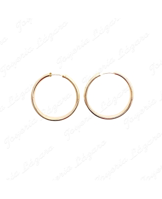 PEND. AROS PLATA TUBO 3X35MM CHAPADO