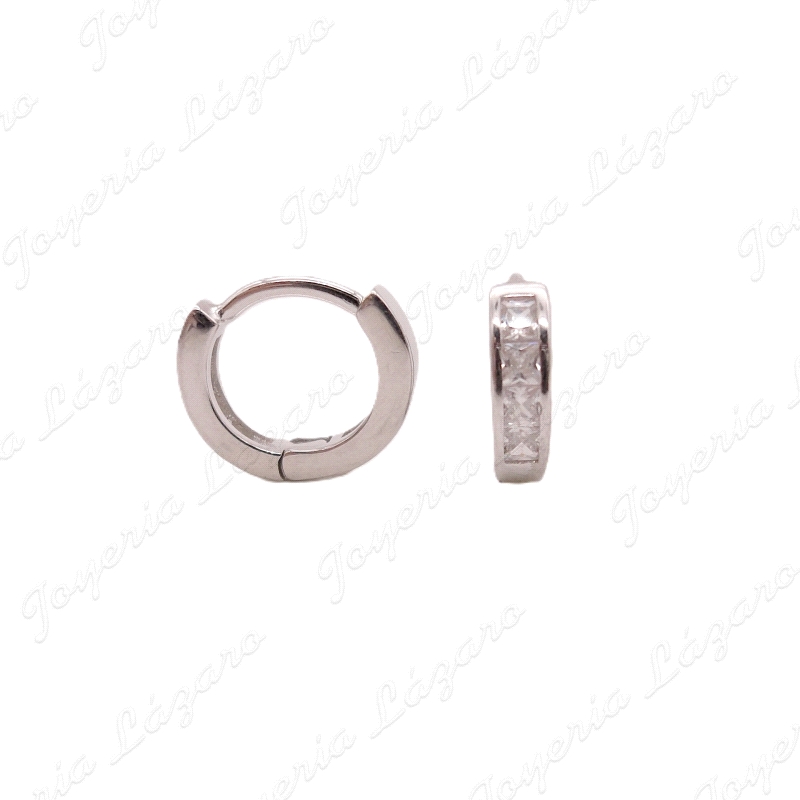 PEND. AROS PLATA CIRCONITAS 12MM